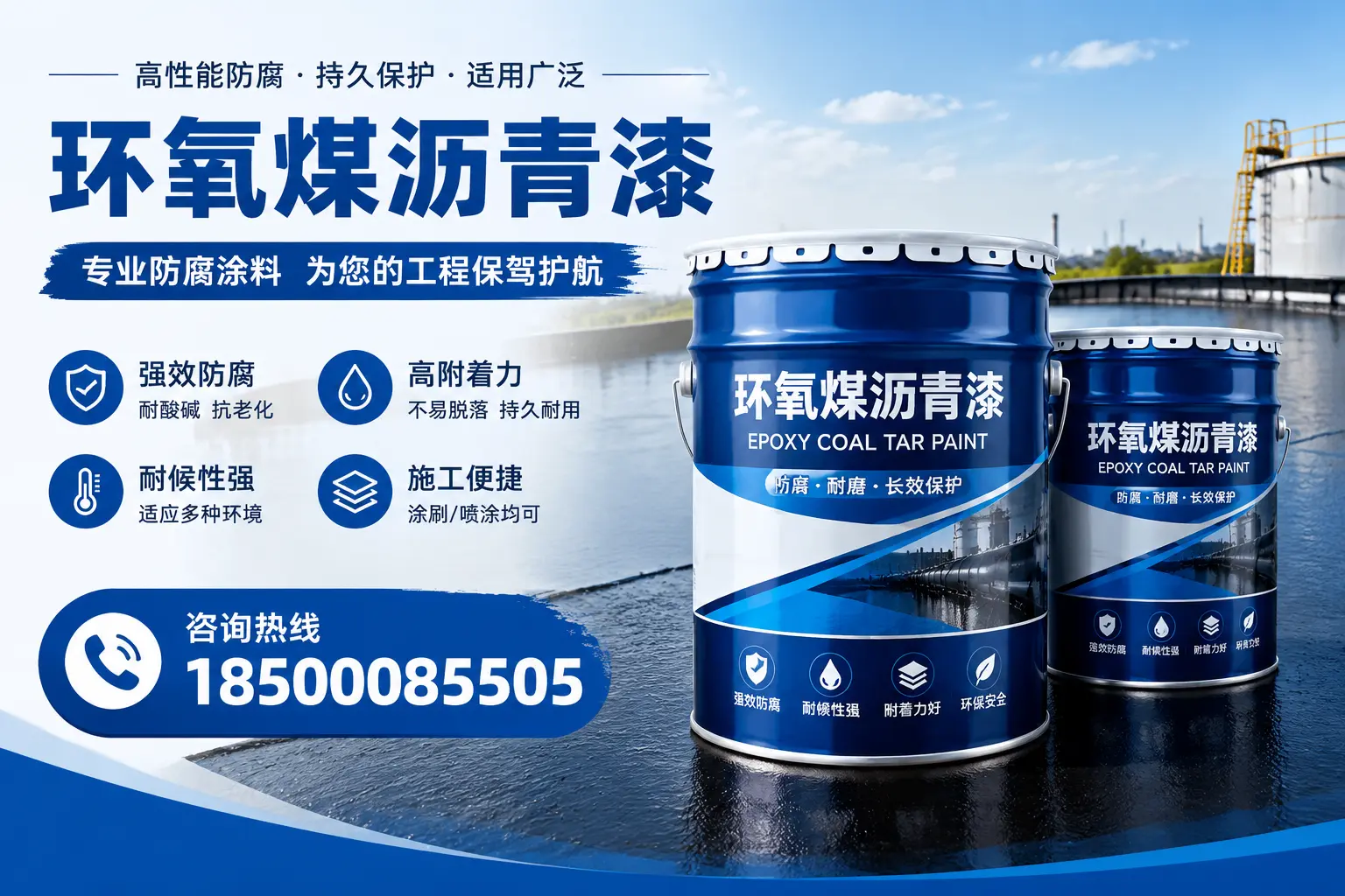 环氧煤沥青漆与其他漆类的比较，江夏用户的选择依据
